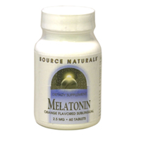 �����g�j�� 2.5mg�i�I�����W�j 60���iSource Naturals�j