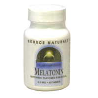 �����g�j�� 2.5mg�i�y�p�[�~���g�j 60���iSource Naturals�j