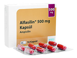 アンピシリン（Alfasilin） 250mg