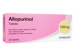 アロプリノール(Allopurinol) 100mg Crescent Pharma