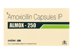 アルモックス(Almox) 250mg サワシリンジェネリック 300カプセル/1箱