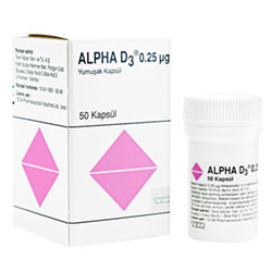 アルファD3(Alpha D3) 0.25mcg