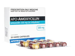 アモキシシリン(APO-Amoxycillin) 500mg 20カプセル