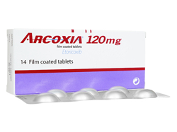 アルコキシア(Arcoxia) 120mg 14錠 エトリコキシブ