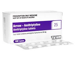 トリプタノールジェネリック アローアミトリプチリン（Arrow-Amitriptyline）25mg
