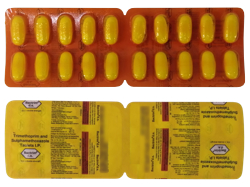 バクトリム DS(Bactrim d.s.) 10錠 1シート スルファメトキサゾール・トリメトプリム製剤