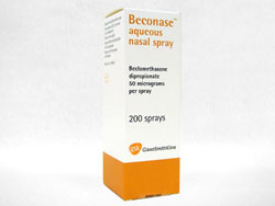 ベコナーゼ点鼻薬(Beconase Aaqueous)