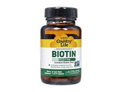 ビオチン(Biotin) 5mg Country Life