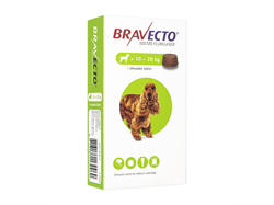 uxNg(Bravecto) 500mg ^p(10kg-20kg)