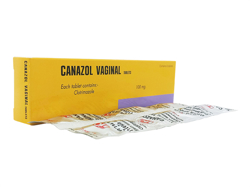 カナゾール膣錠(Canazol Vaginal) 100mg クロトリマゾールジェネリック 6錠 1箱