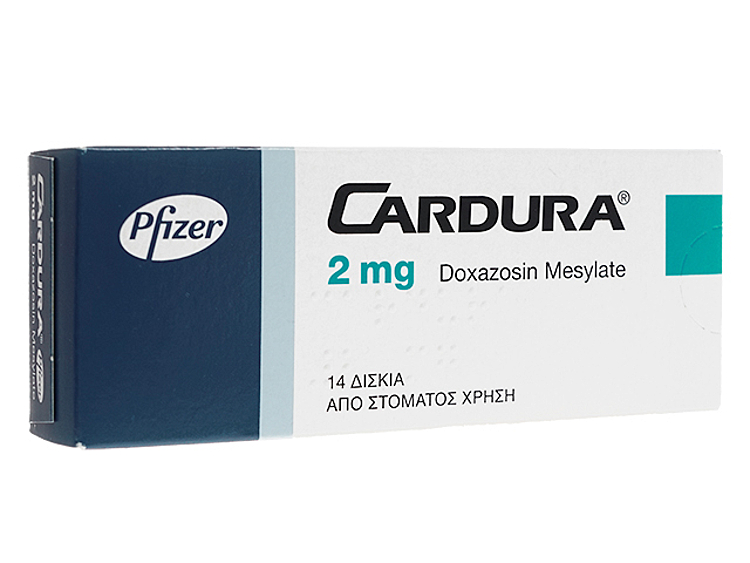 カルデュラ(Cardura) 2mg 14錠 1箱 カルデナリン海外市場向け版