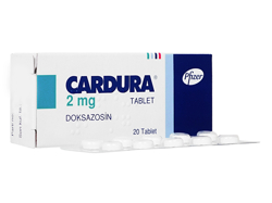 カルデュラ(Cardura) 2mg 20錠 1箱 カルデナリン海外市場向け版