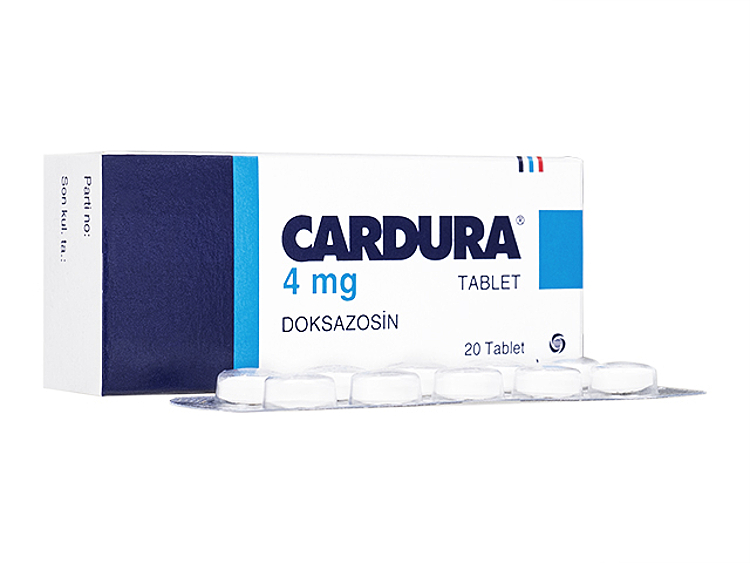 カルデュラ(Cardura) 4mg 20錠 1箱 カルデナリン海外市場向け版