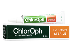クロルオフ眼軟膏(ChlorOph Eye Ointment) 1% 5g クロラムフェニコール眼軟膏