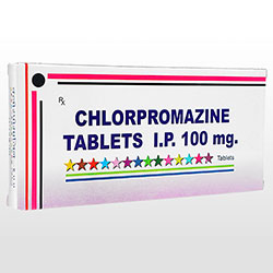 クロルプロマジン(Chlorpromazine) 100mg コントミンジェネリック