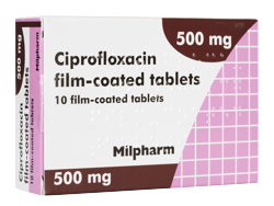 VvtLTV(Ciprofloxacin) 500mg MilpharmА ʃpbP[W VvLTWFlbN