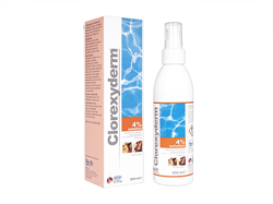 クロレキシダーム(Clorexyderm)外用液 4% 犬猫用 200ml グルコン酸クロルヘキシジン