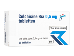 コルヒチン(Colchicine) 0.5mg (Ria) 30錠 1箱