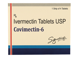 コビメクチン(Covimectin) 6mg イベルメクチン 4錠/1箱