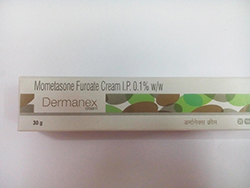 ダーマネックス(Dermanex Cream) 0.1% モメタゾンクリーム