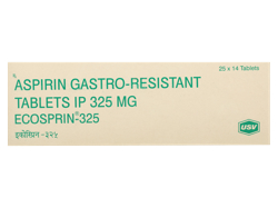 エコスピリン(Ecosprin) 325mg アスピリン腸溶錠 350錠/1箱