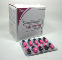 セファレキシン(Cephalexin) ジェネリック（Eldoxine-500) 