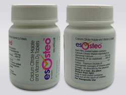 炭酸カルシウム＆ ビタミンD3配合（esOsteo）