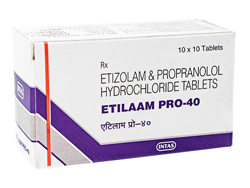 エチラームプロ（デパスジェネリック複合剤）(Etilaam Pro）４０