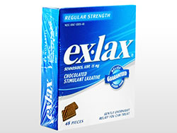 エックスラックス(ex-lax) チョコ
