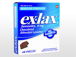 エックスラックス(ex-lax) チョコ