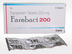 ファロバクト(Farobact) 200mg 6錠/1箱