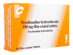 tFL\tFiW(Fexofenadine) 180mg Chanelle MedicalА