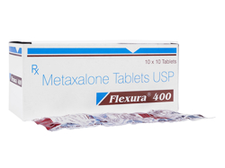 フレクスラ(Flexura) 400mg メタキサロン錠