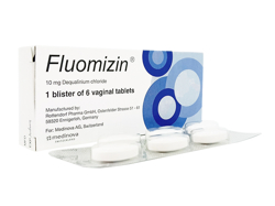 フルオミジン(Fluomizin) 膣錠 6錠 1箱 デカリニウム塩化物