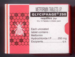 グリシフェージ(Glyciphage) 250mg メトホルミン