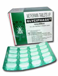 グリシフェージ(Glyciphage) 250mg メトホルミン