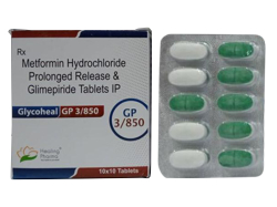 グリコヒール(Glycoheal) GP 3mg/850mg 100錠/1箱