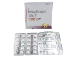 HCQS 300mg 100錠 1箱 ヒドロキシクロロキン硫酸塩
