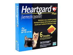 ハートガードプラス(Heartgard Plus) 小型犬用(12kg未満) Merial社パッケージ