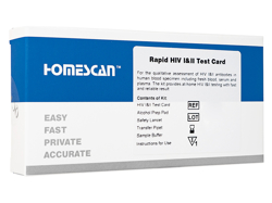 HIVEAIDSZteXgJ[h(Rapid HIV I&amb;II Test Card)