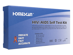 HIV・AIDSセルフテストカード(Rapid HIV I&amb;II Test Card)