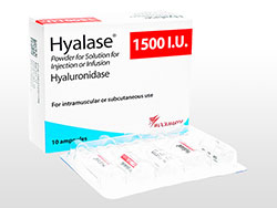 ヒアルロン酸分解注射液 Hyalase（ヒアラーゼ） 1500IU