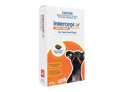インターセプターSチュアブル(Interceptor Spectrum Chews) 超小型犬用(4kg未満)