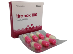 イトラノックス(Itranox) 100mg イトラコナゾールカプセル