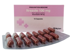イトラゾール(Itrazole) 100mg 15カプセル/1箱 イトラコナゾール