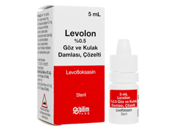 レボロン(Levolon) 0.5% 点眼・点耳液 クラビットジェネリック