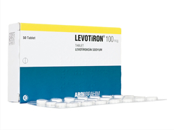 {`(Levotiron) 100mcg {`LV