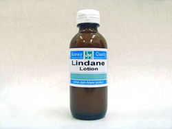 т݂a̋쏜Ƀ_[[V(Lindane Lotion) 