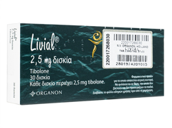 oCA(Livial) 2.5mg 30 1 ʃpbP[W