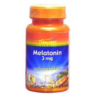 メラトニン 3mg (サステインドリリース） 30錠（Thompson Nutritionals）
